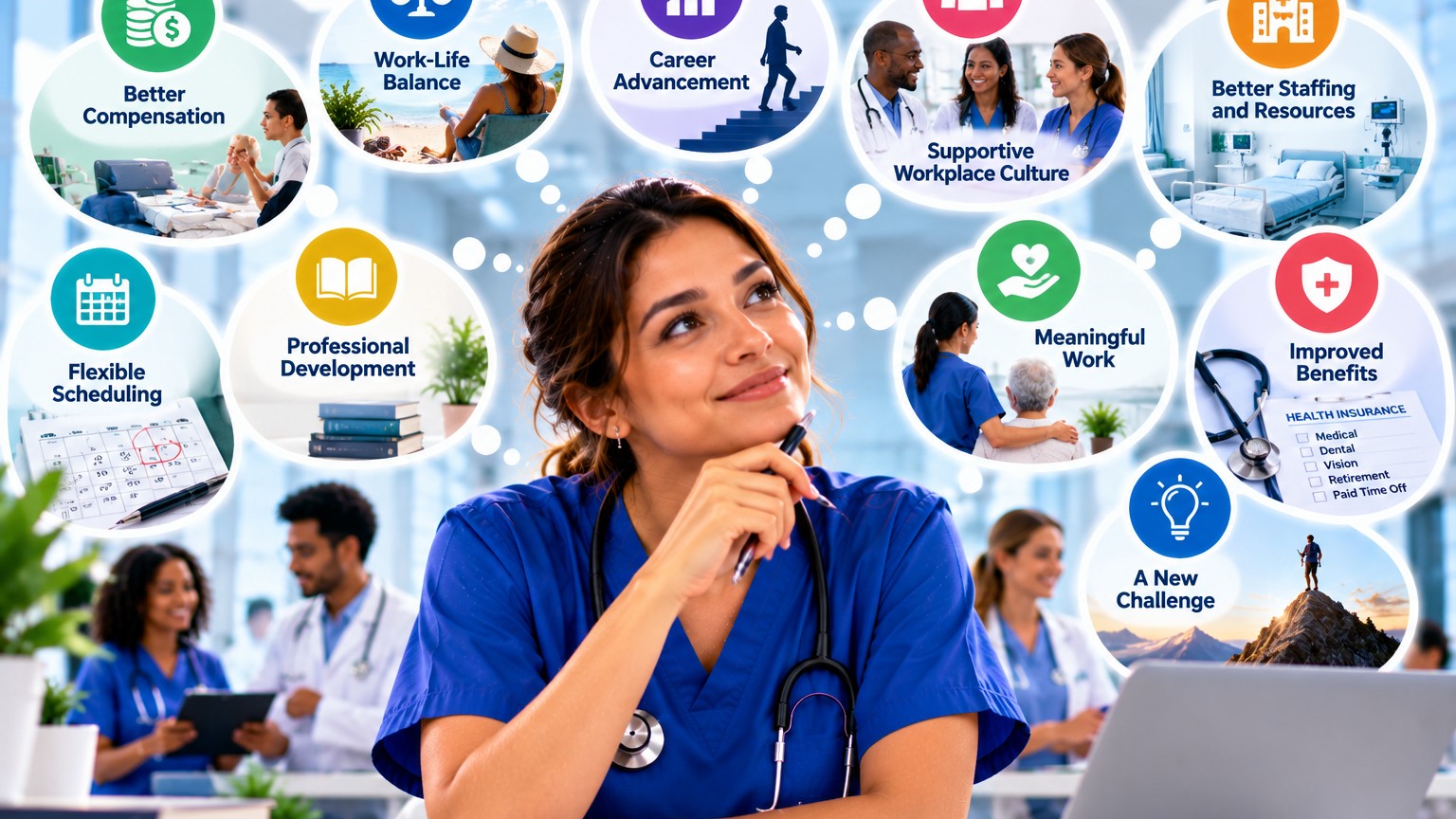 Healthcare Hiring Question! What Makes You Open to Considering a New Job Opportunity?