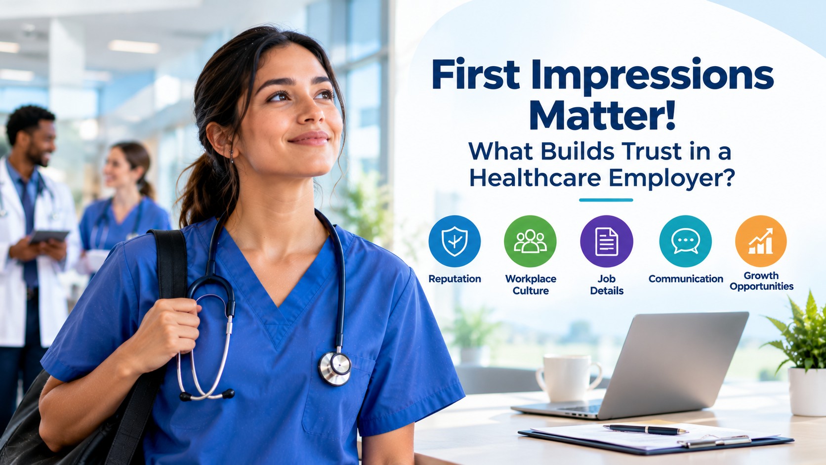 First Impressions Matter! What Builds Trust in a Healthcare Employer?