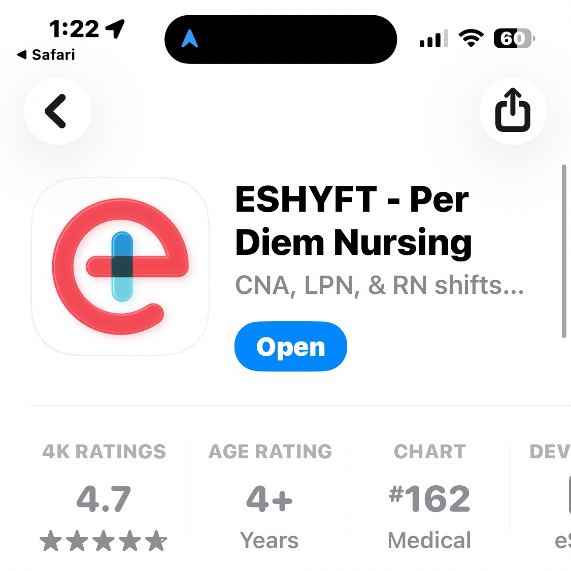 Eshyft profile